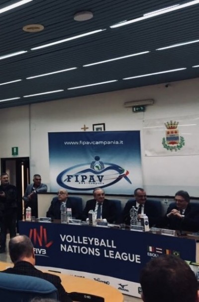 Volleyball Nations League ad Eboli: la P2P alla conferenza di presentazione